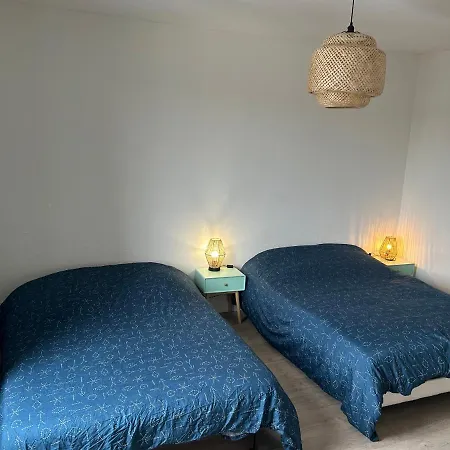 Apartment L Effet 70m2 Avec 2 Doubles Avec Parking 1 Voiture Gratuit, Netflix Disponible, Lits Faits A L Arrive Serviettes De Toilettes Fournies