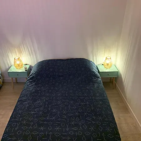 Lejlighed L Effet 70m2 Avec 2 Doubles Avec Parking 1 Voiture Gratuit, Netflix Disponible, Lits Faits A L Arrive Serviettes De Toilettes Fournies